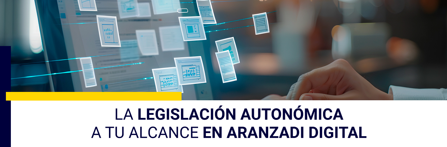 La legislación autonómica a tu alcance en Aranzadi Digital